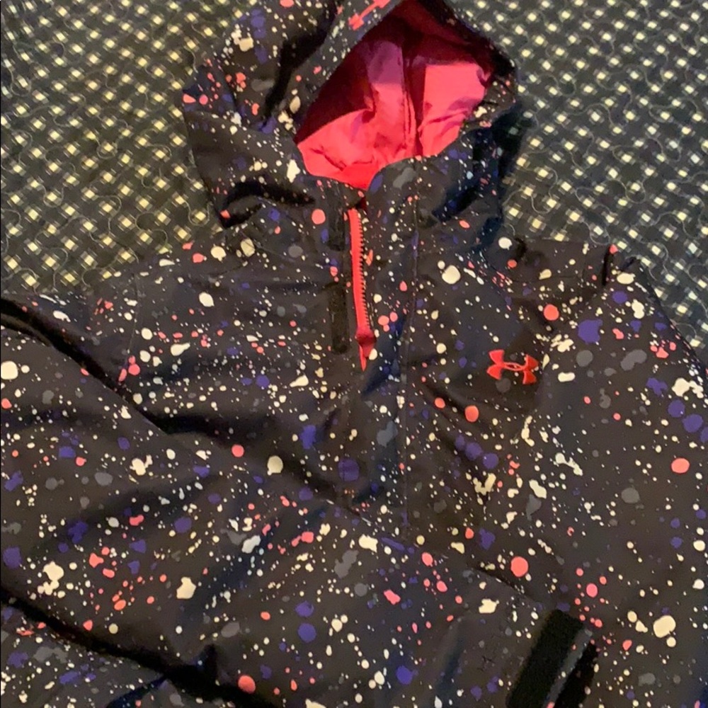 UA Girls Medium coldgear infrared coat